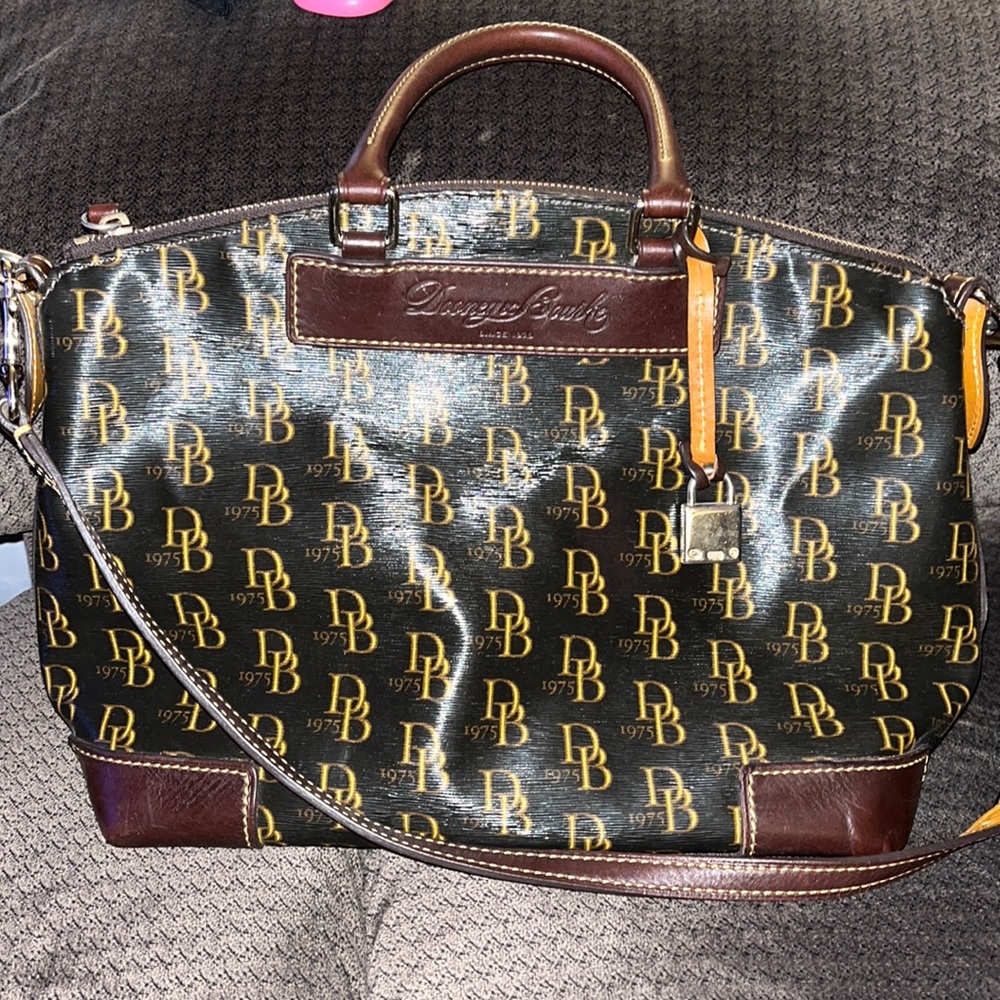 Dooney and Bourke Signature Satchel